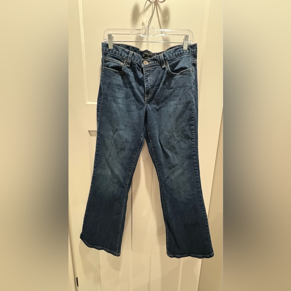 Calvin Klein Jeans Women's Straight Leg in Deep Blue